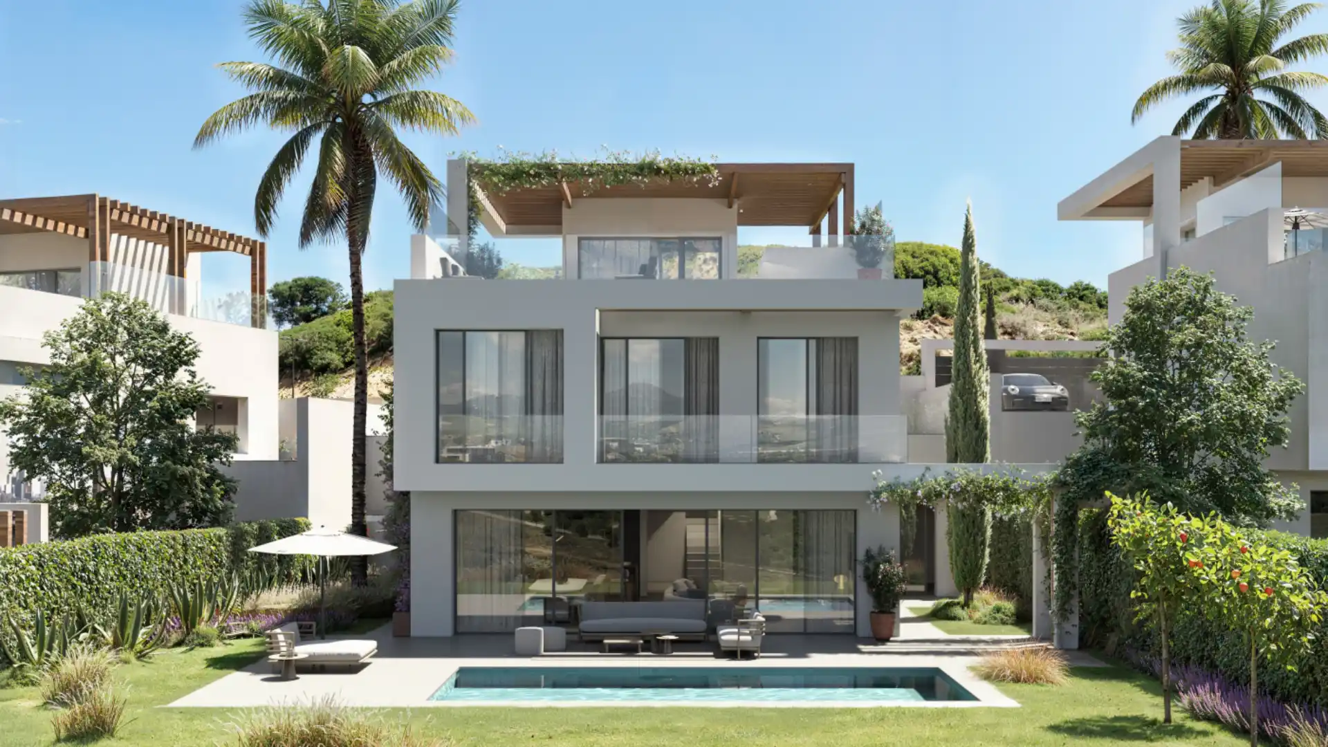 Sea-View 4 Bedroom Villas in Casares — Ref. NBD-0281